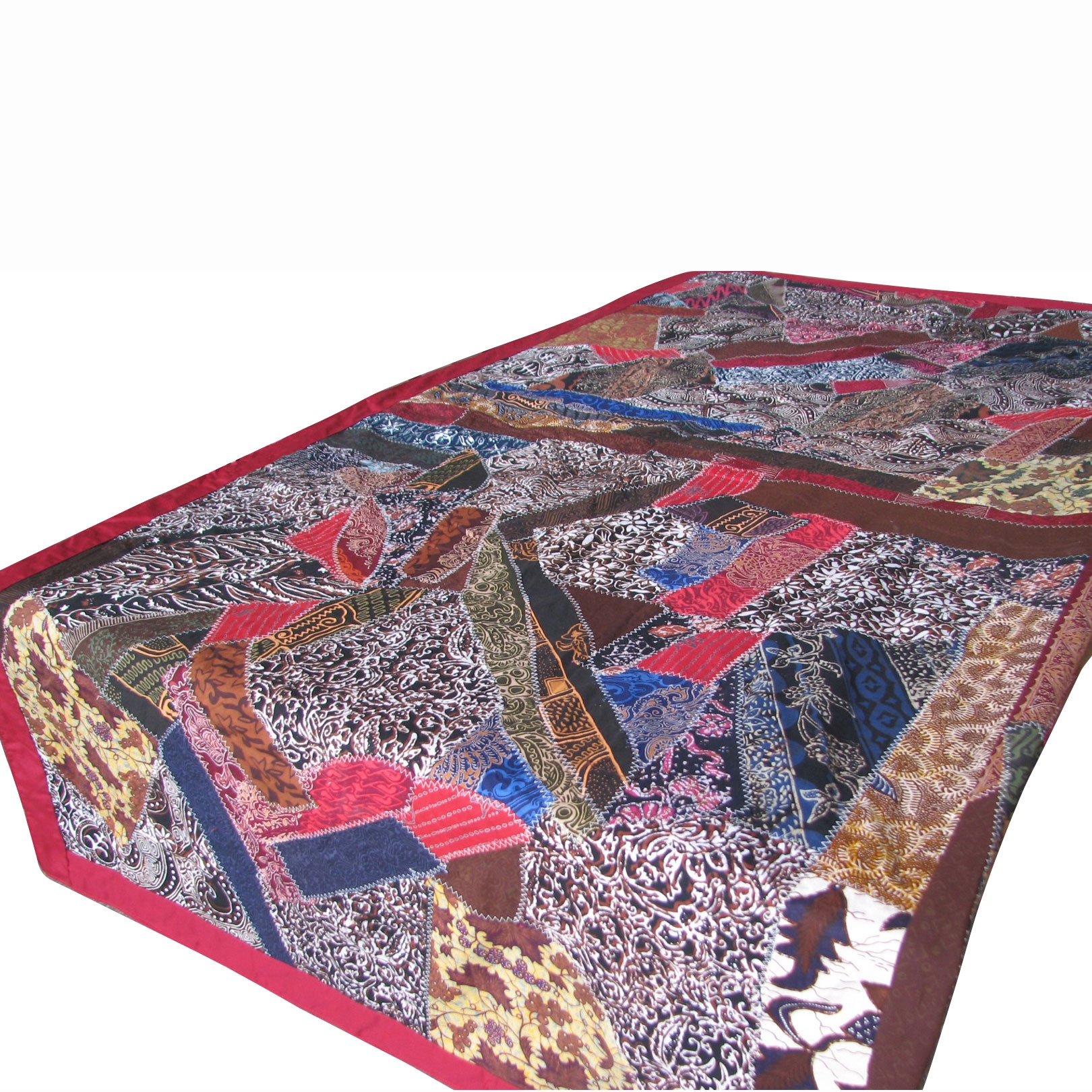 Patchwork Tagesdecke, multicolor, T 220 cm, B 200 cm