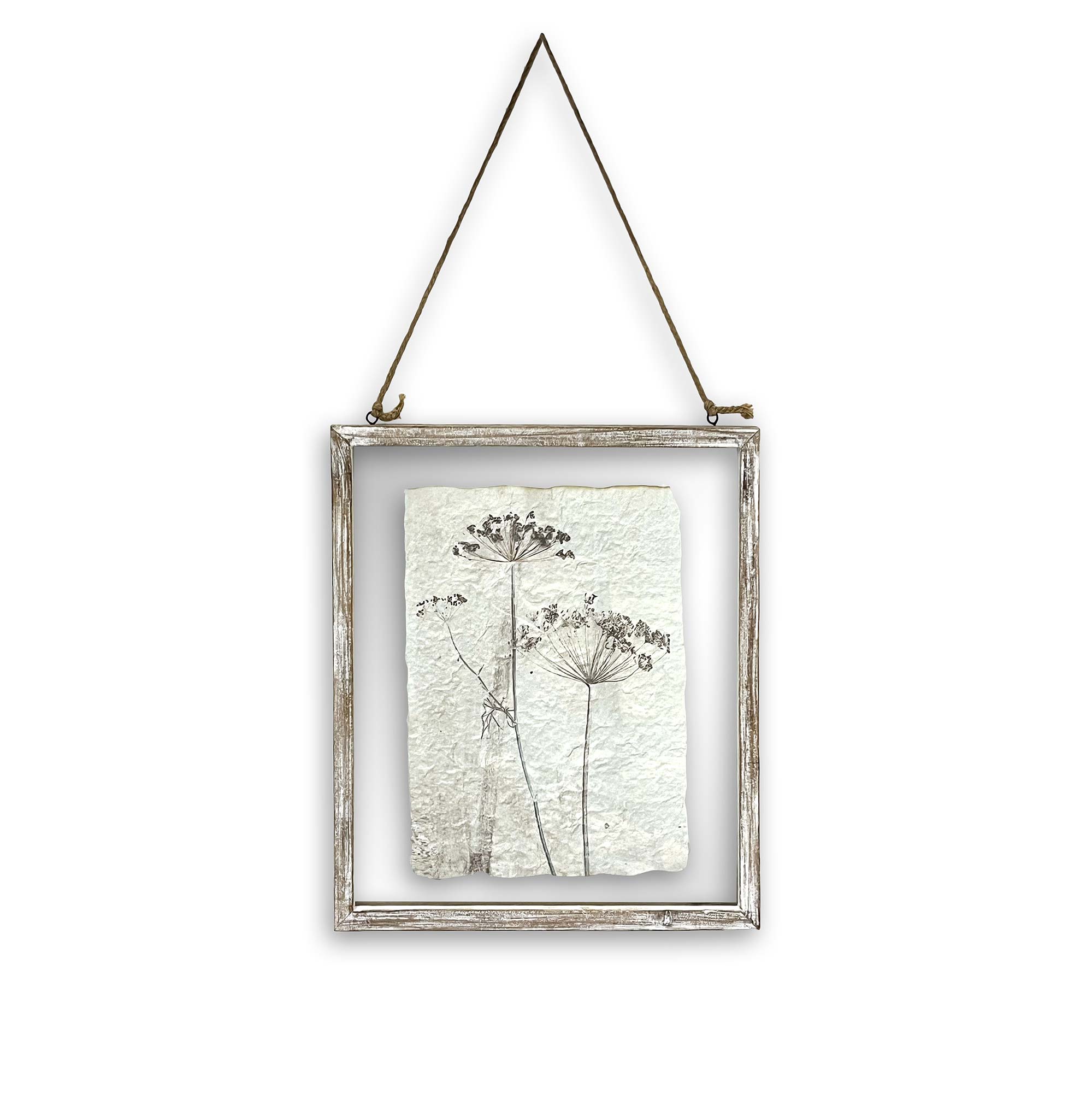 Wandbild 'Les Fleurs', im Holzrahmen, B 33 cm, H 38 cm, T 2 cm
