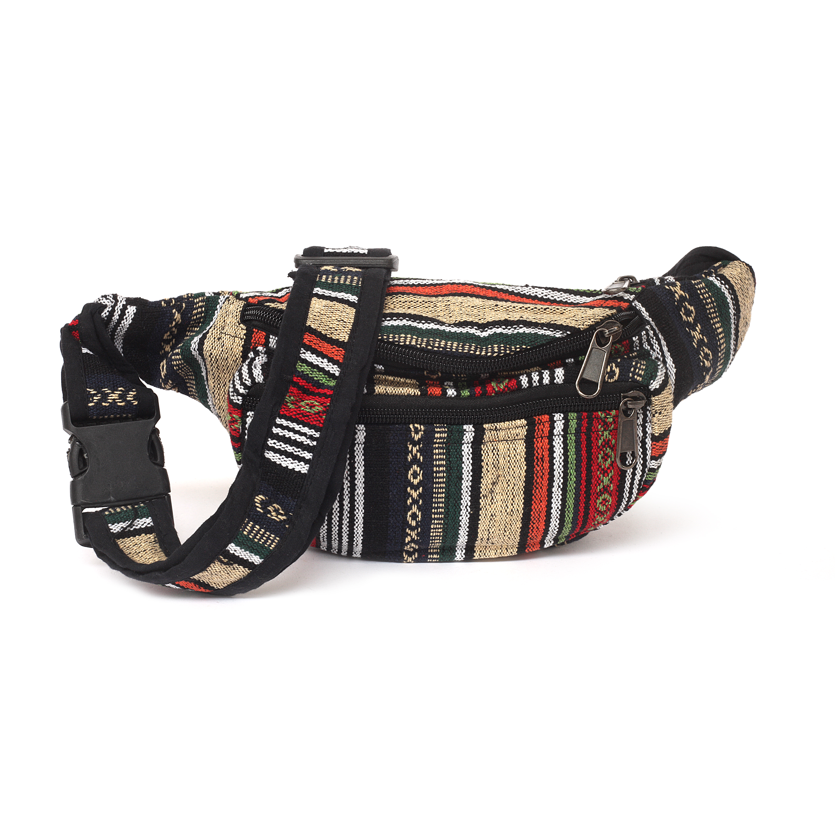 Gürteltasche Nepalstyle 'Ingalik', braun, 100% Baumwolle