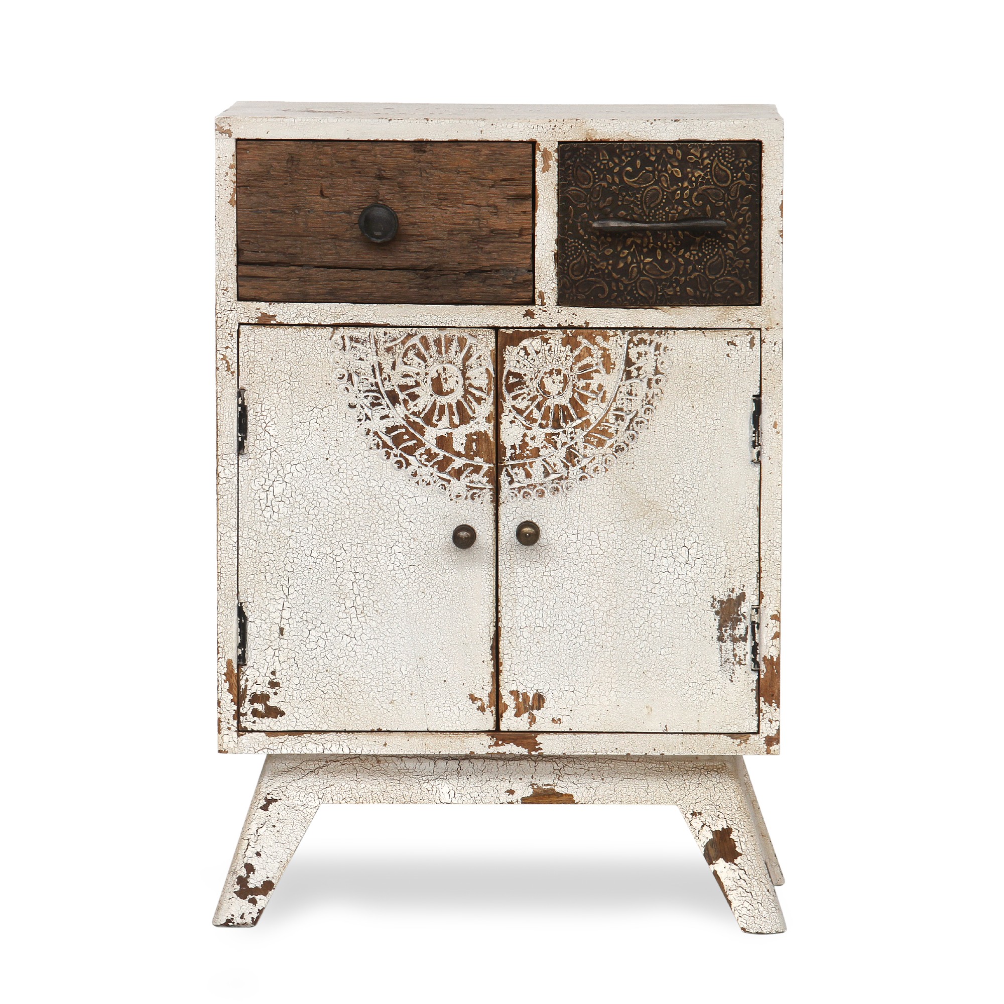 Schrank 'Beaucoup', weiß, T 30 cm, B 45 cm, H 66 cm