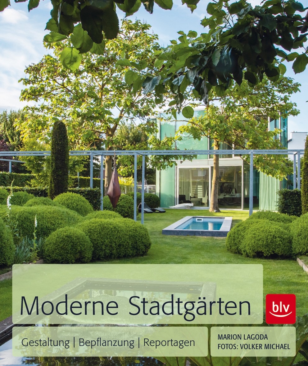 Buch 'Moderne Stadtgärten', Gestaltung, Bepflanzung, Reportagen