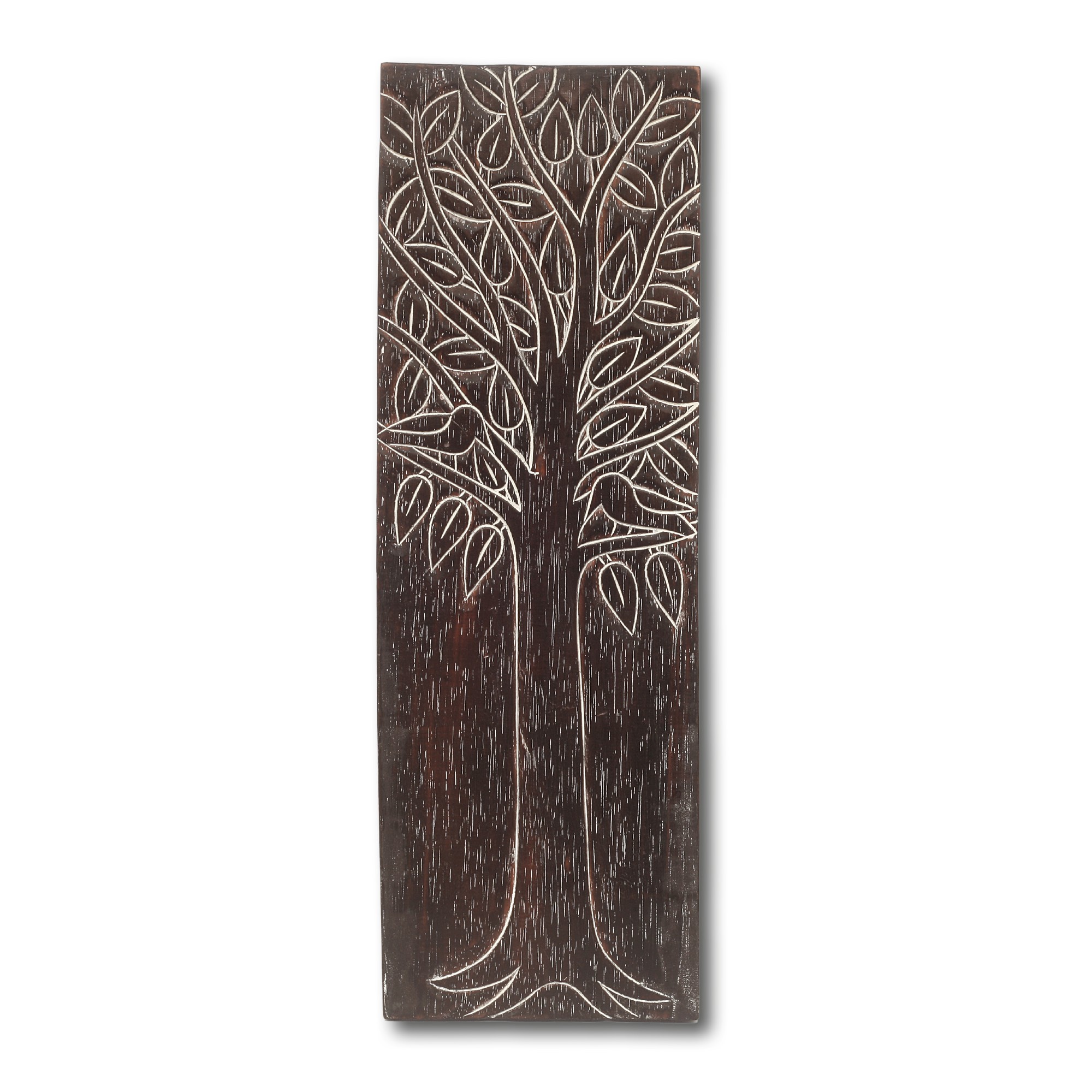 Panel 'Baum des Lebens', braun, B 17 cm, H 50 cm