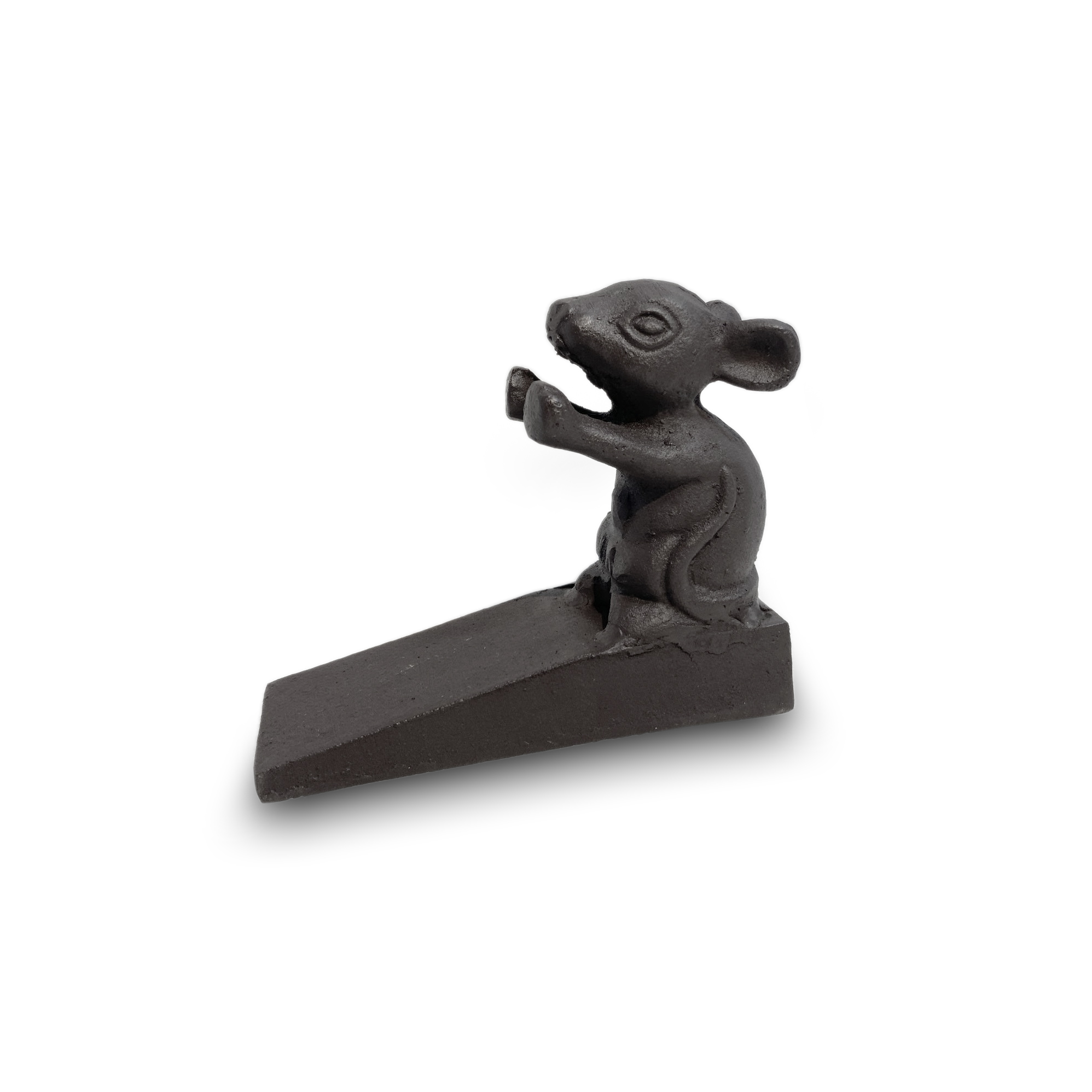 Türstopper 'Maus' aus Eisen, B 13 cm, H 11 cm, L 5 cm