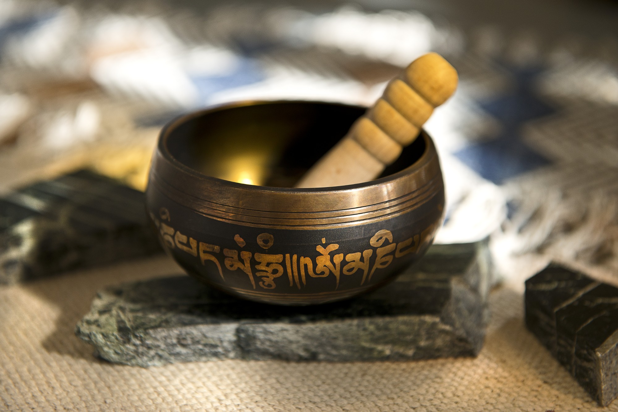 Klangschale 'Gulpa' S, bronze, Ø 10 cm, H 5 cm