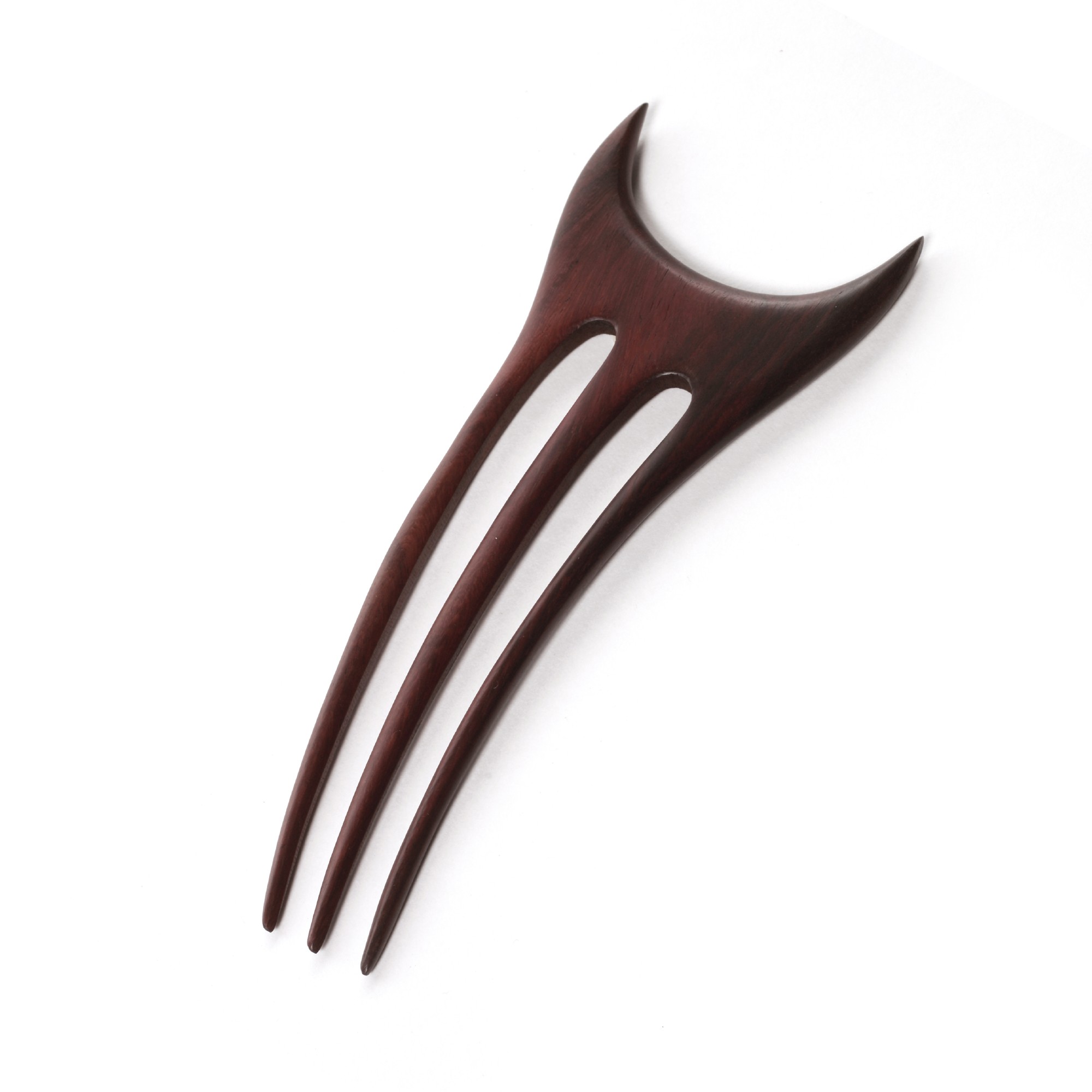 Haarstecker 'Triton', braun, rot, T 7 cm, B 16 cm