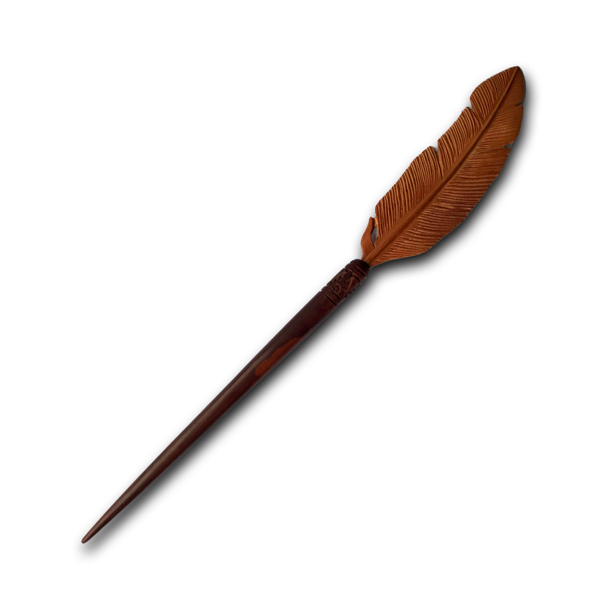 Haarnadel 'Feder', L 25 cm, B 3 cm