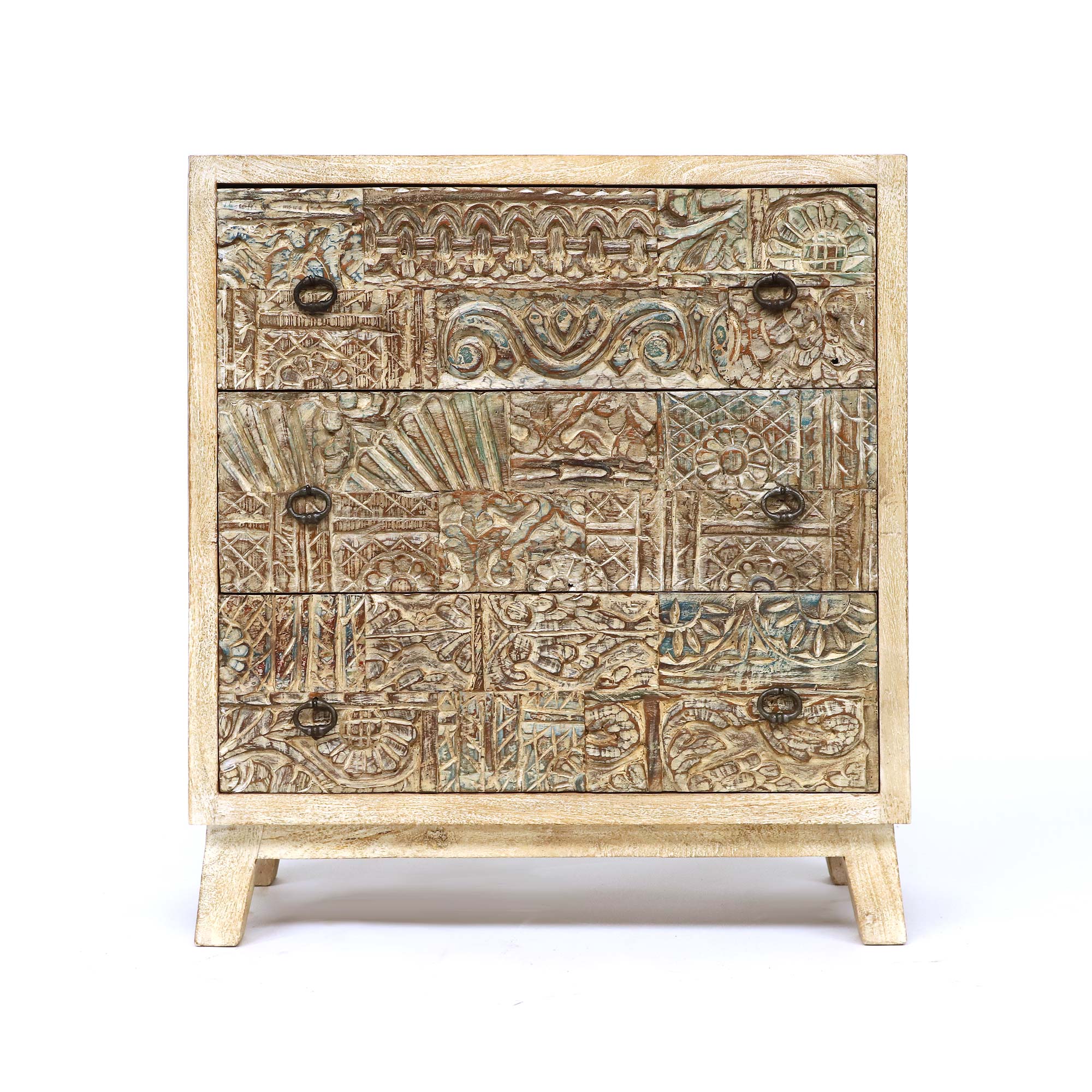 Kommode 'Lalipur', Mangoholz, B 75 cm, L 40 cm, H 82 cm
