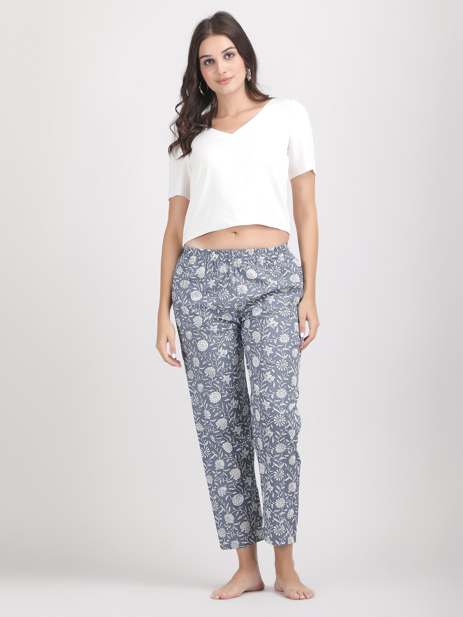 Panti 'Ishita' blau-weiß, in 4 Größen