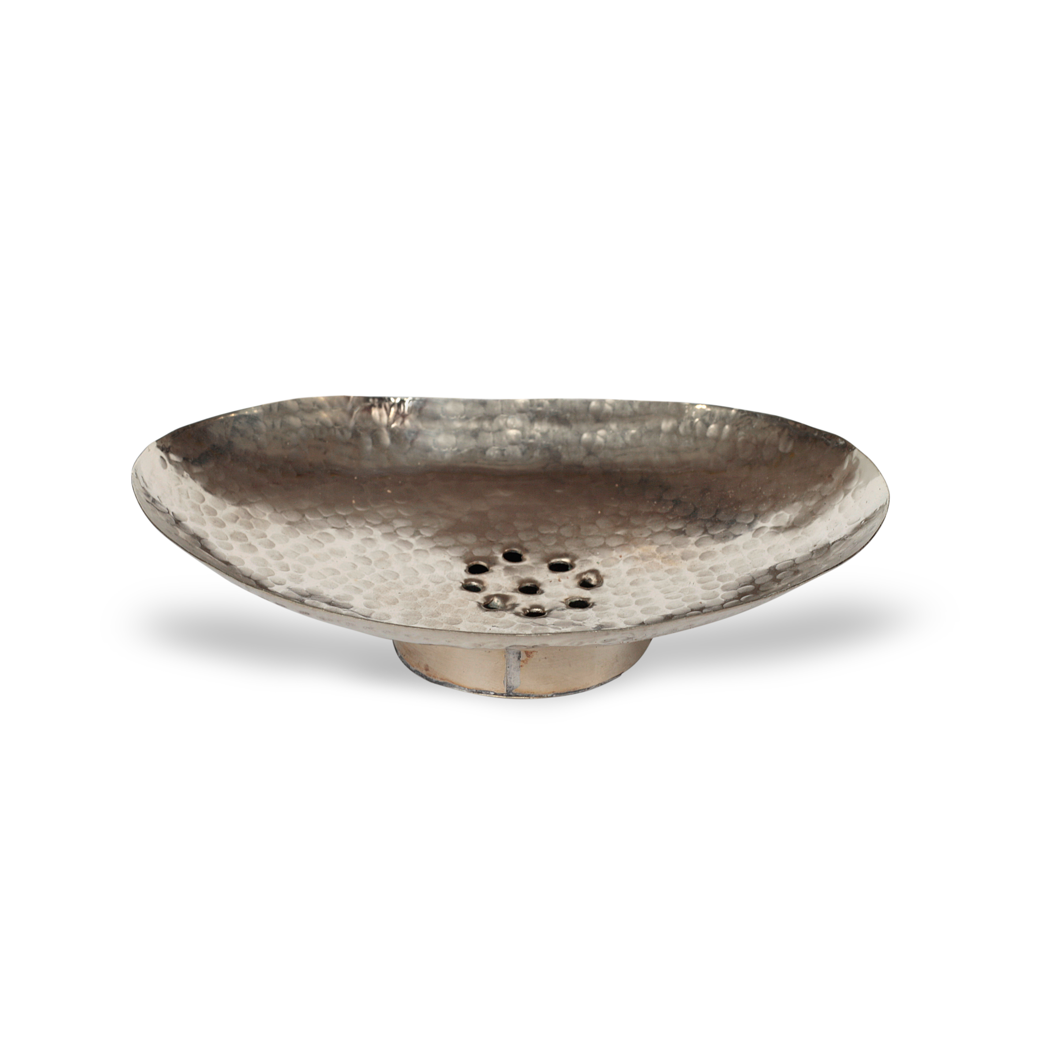 Seifenschale oval, silber, B 12 cm, L 8 cm, H 2 cm
