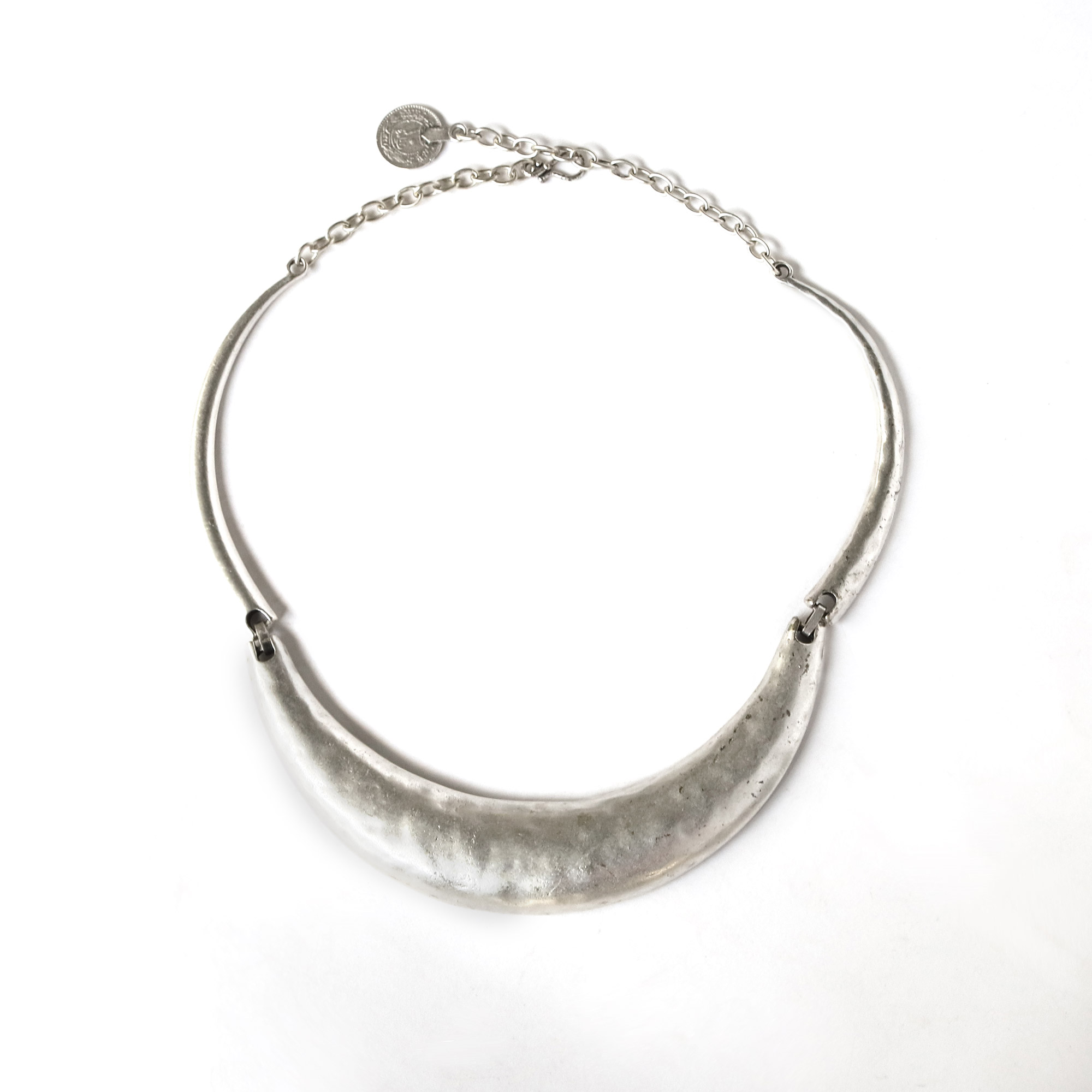 Collier 'Crescent', Zamak-Legierung, H 17 cm, B 14 cm