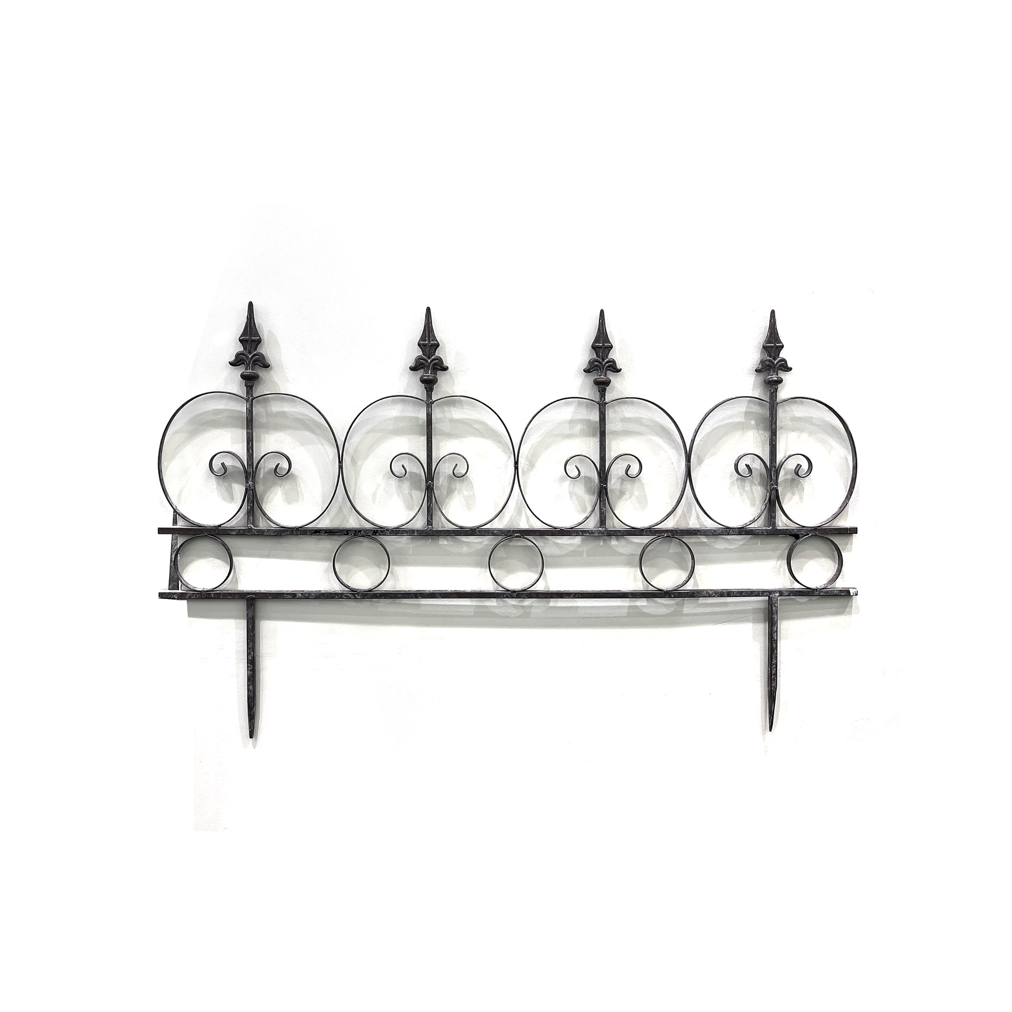 Beetabgrenzung, aus Metall, B 100 cm, H 62 cm