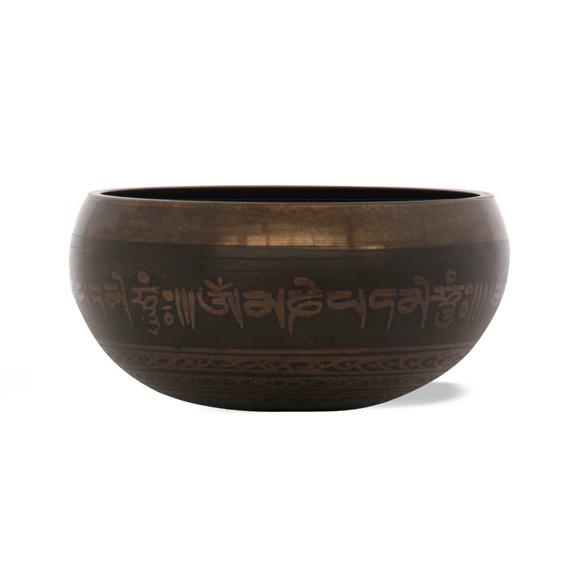 Klangschale Messing, Ø 14 cm, H 8,5 cm