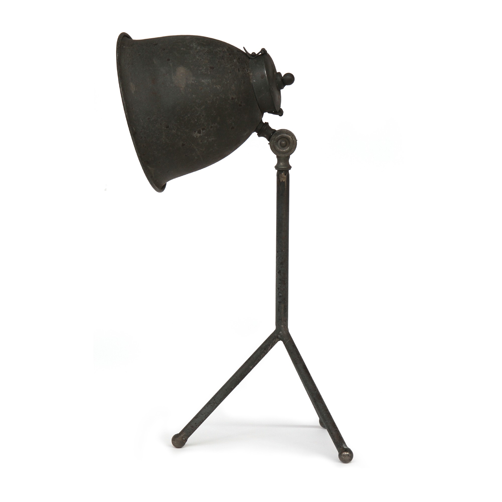 Leuchte 'Tabi' batteriebetrieben auf Ständer, grau, T 30 cm, B 20 cm, H 49 cm