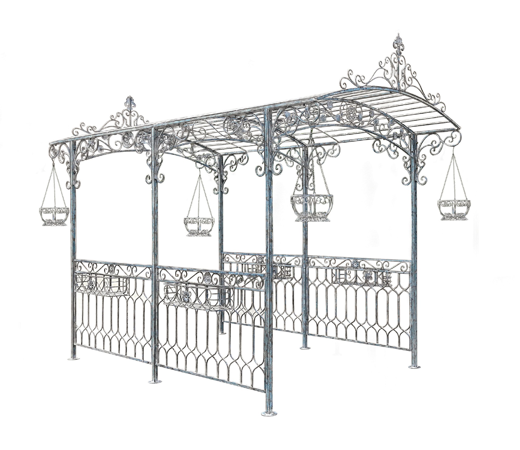Pavillon 'Francés', T 200 cm, B 400 cm, H 300 cm