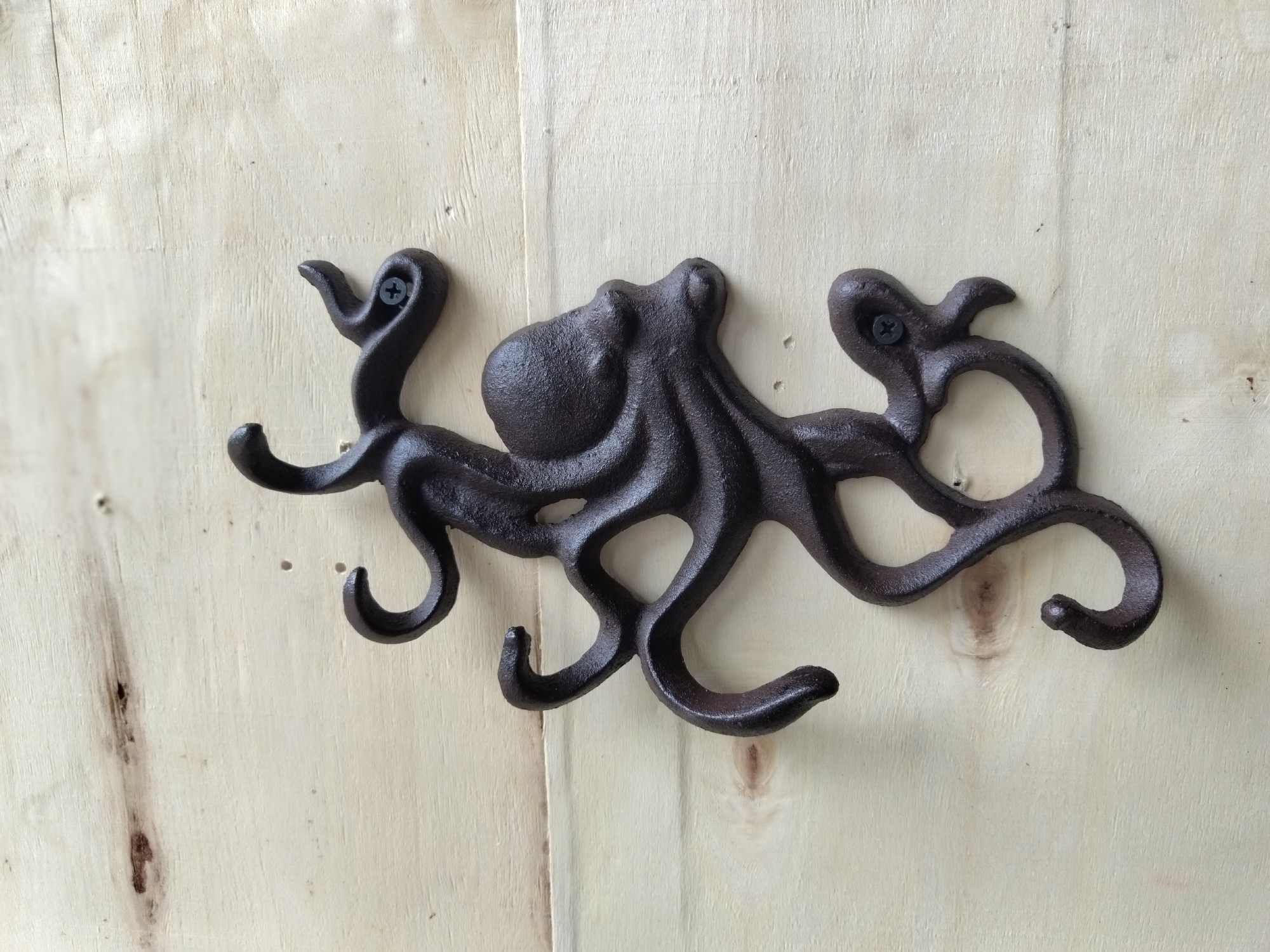 Wandhaken 'Octopus', B 27 cm, H 14 cm, L 3,5 cm