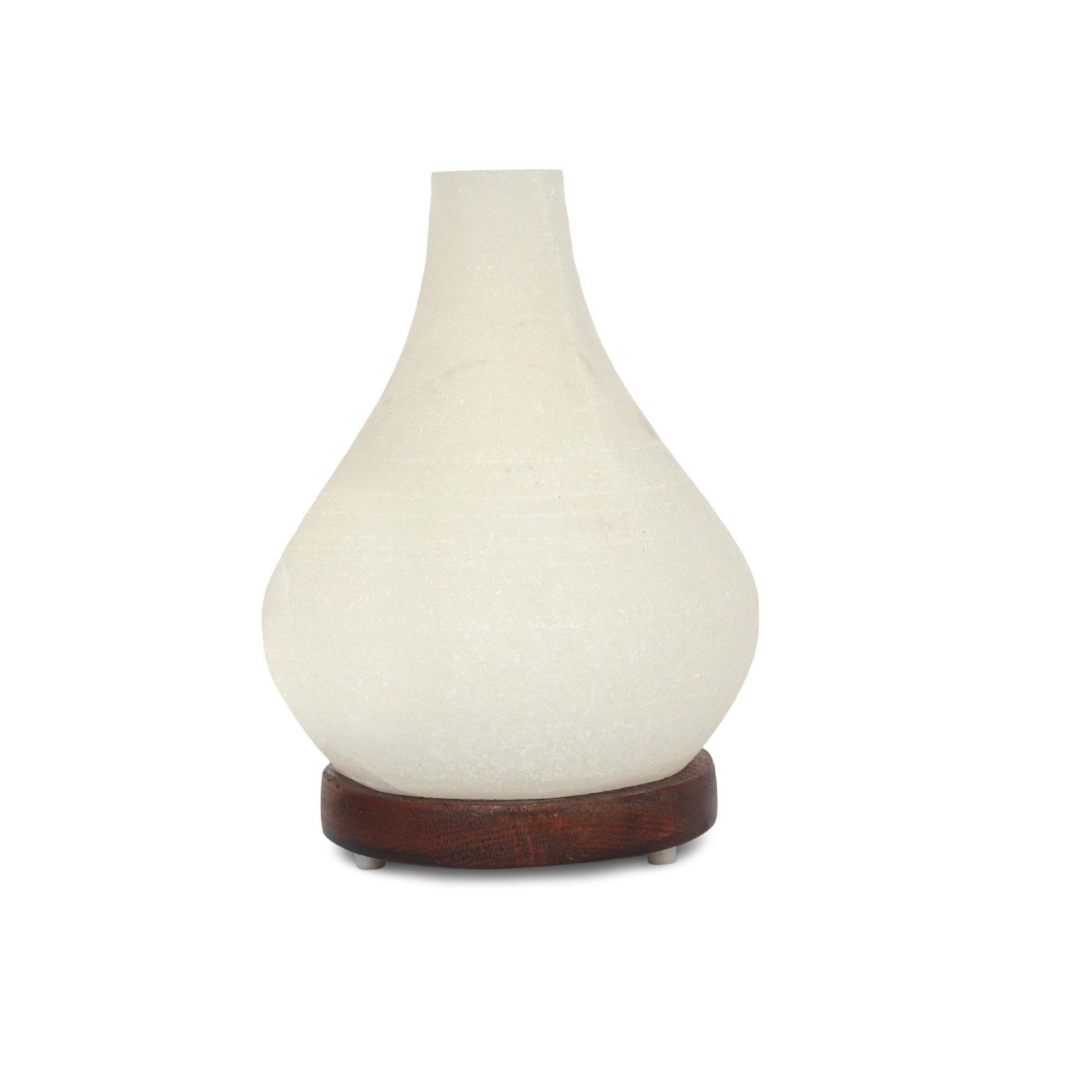 Salzlampe 'Sise', weiß, B 10 cm, H 25 cm, T 10 cm
