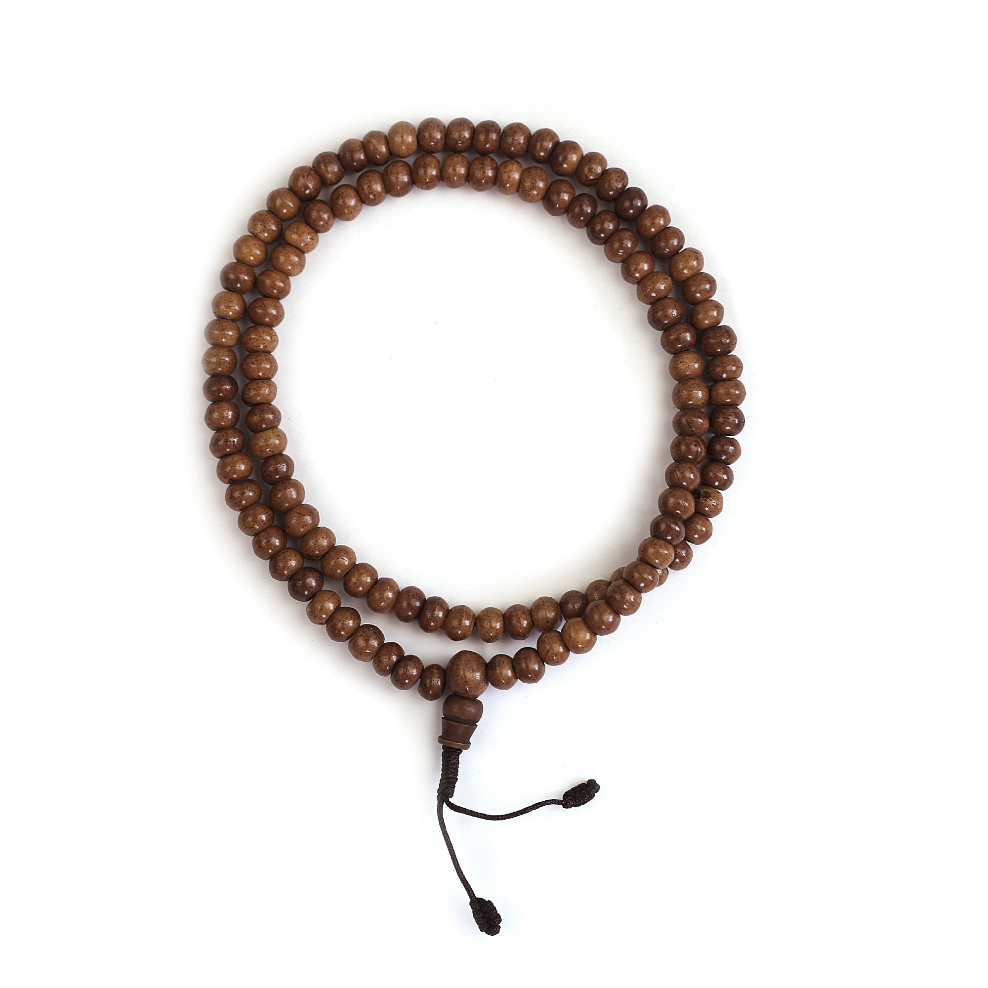 Mala Gebetskette, natur, L 74 cm, B 0,8 cm
