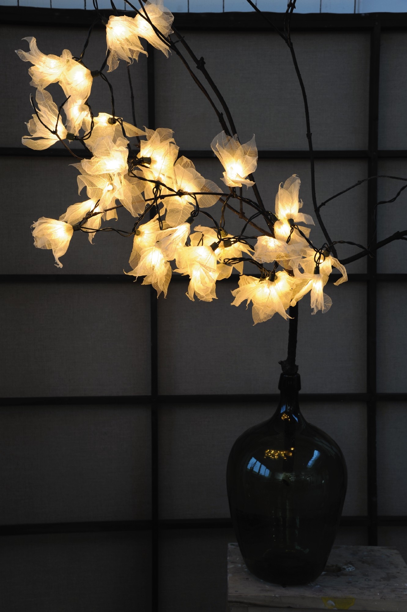 Lichterkette "Blatt", 35 LED-Lichter