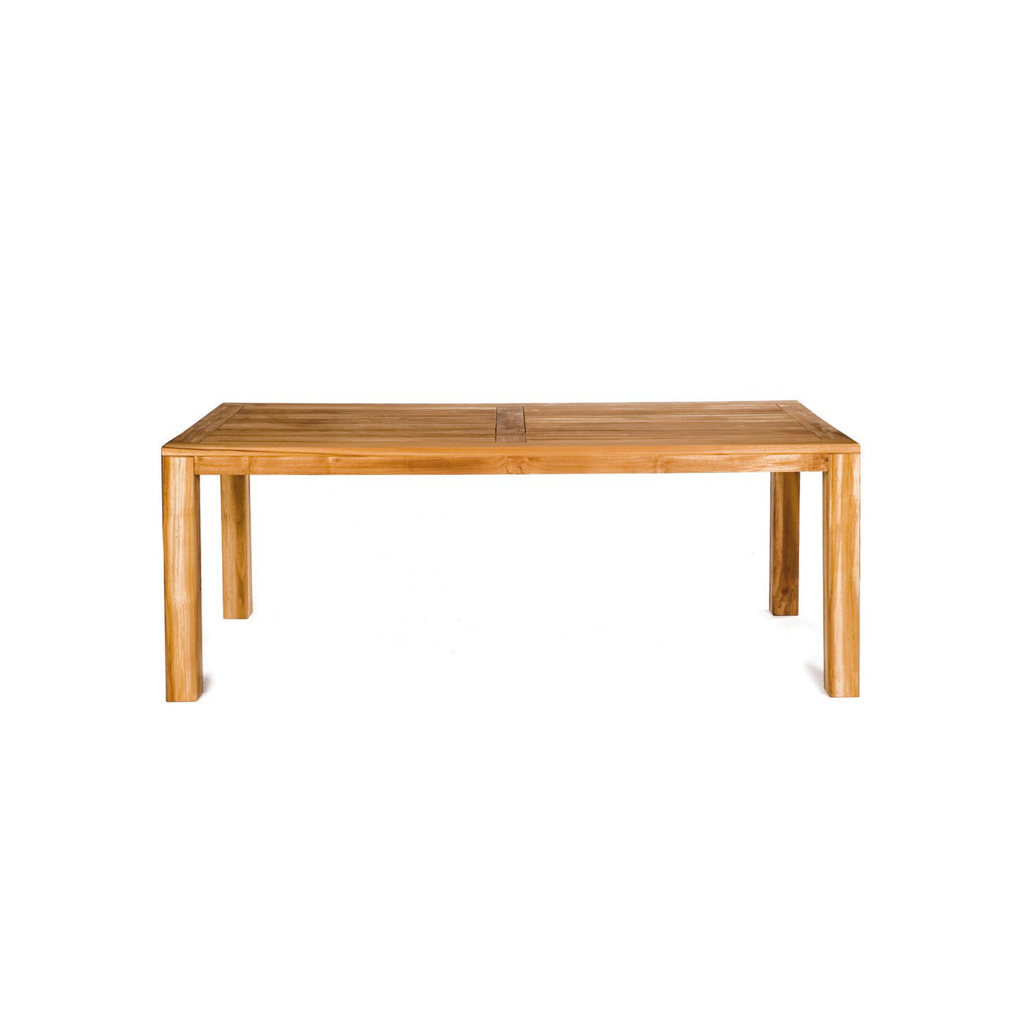 Gartentisch 'Gustavson', aus massivem Teakholz, L 200 cm, B 100 cm, H 75 cm