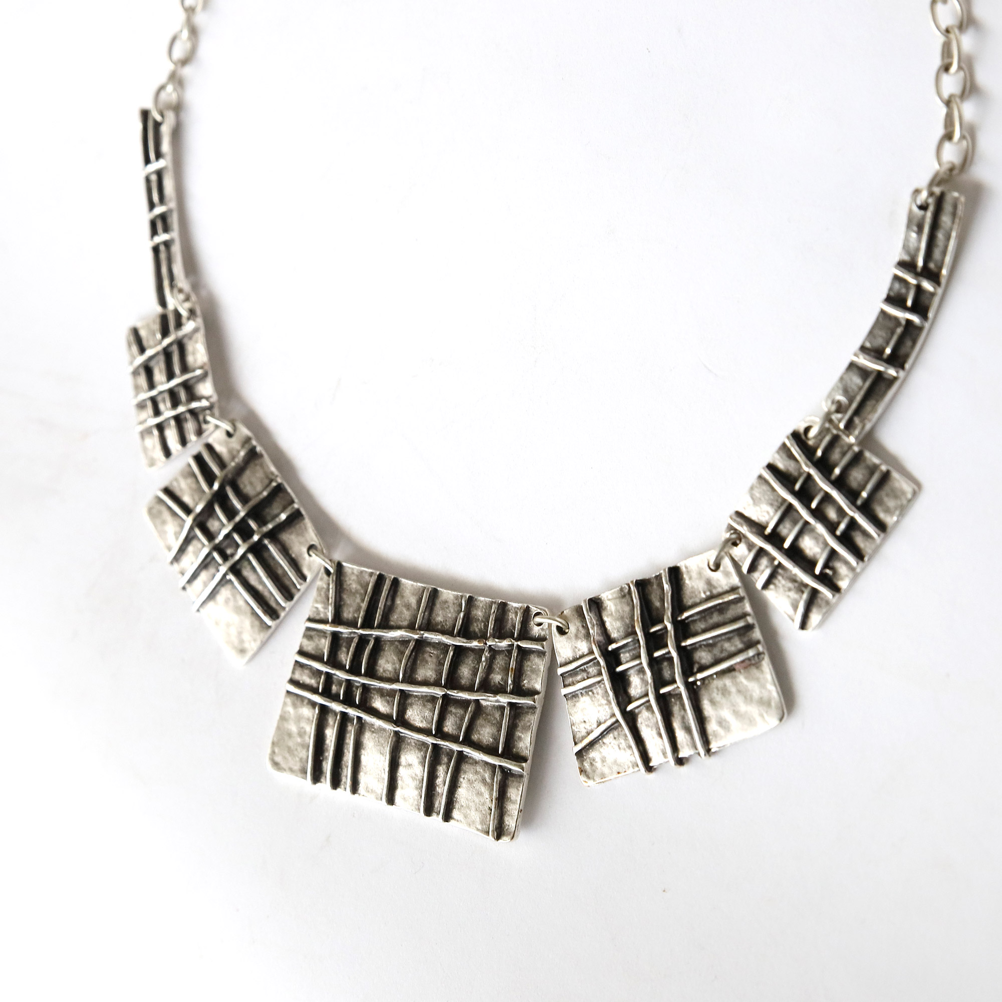 Collier 'Caree', Zamak-Legierung, H 5 cm, B 26 cm