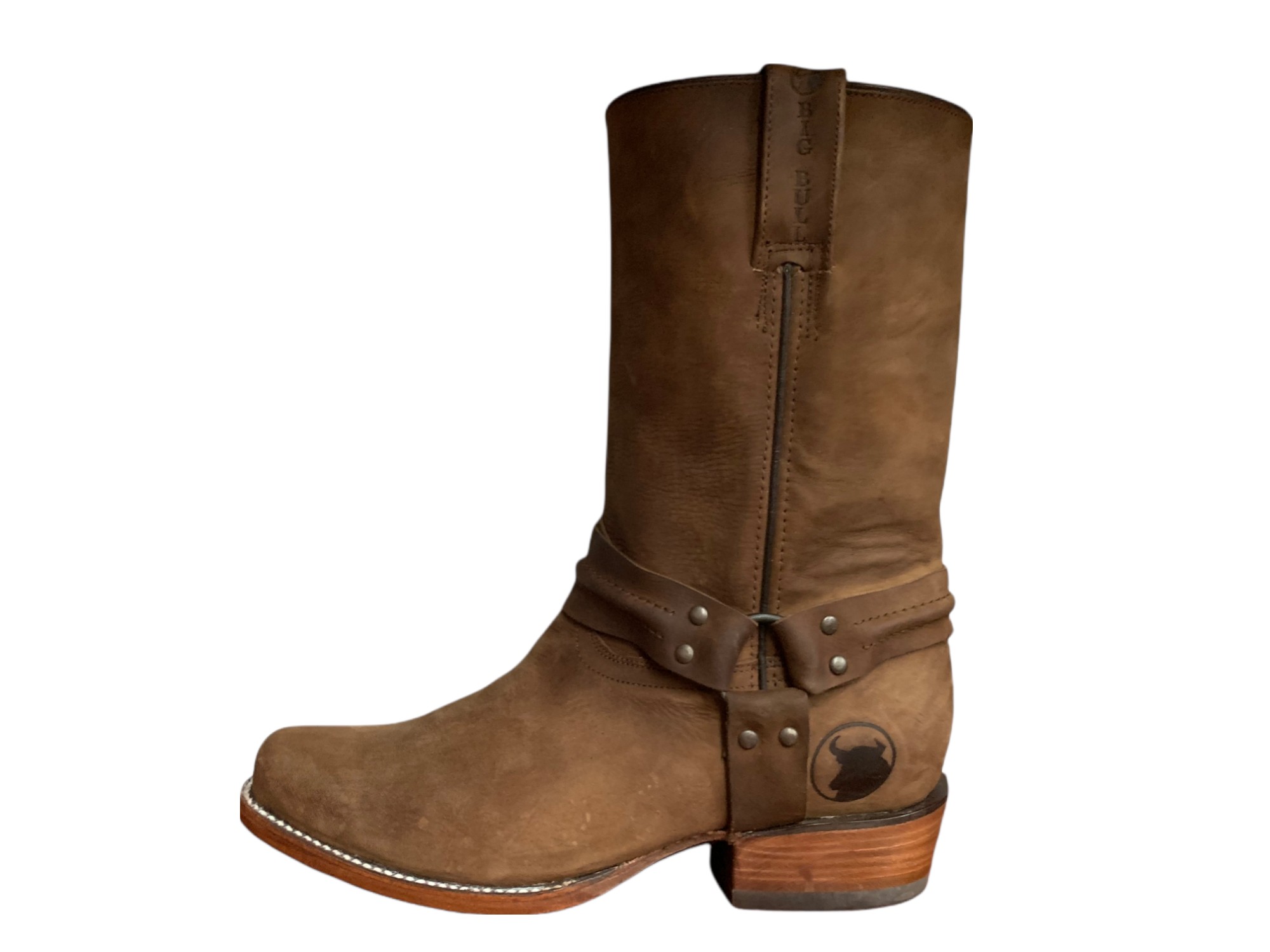 Bikerstiefel 'Big Bull', mit Ledersohle, Gr. 41 - 43