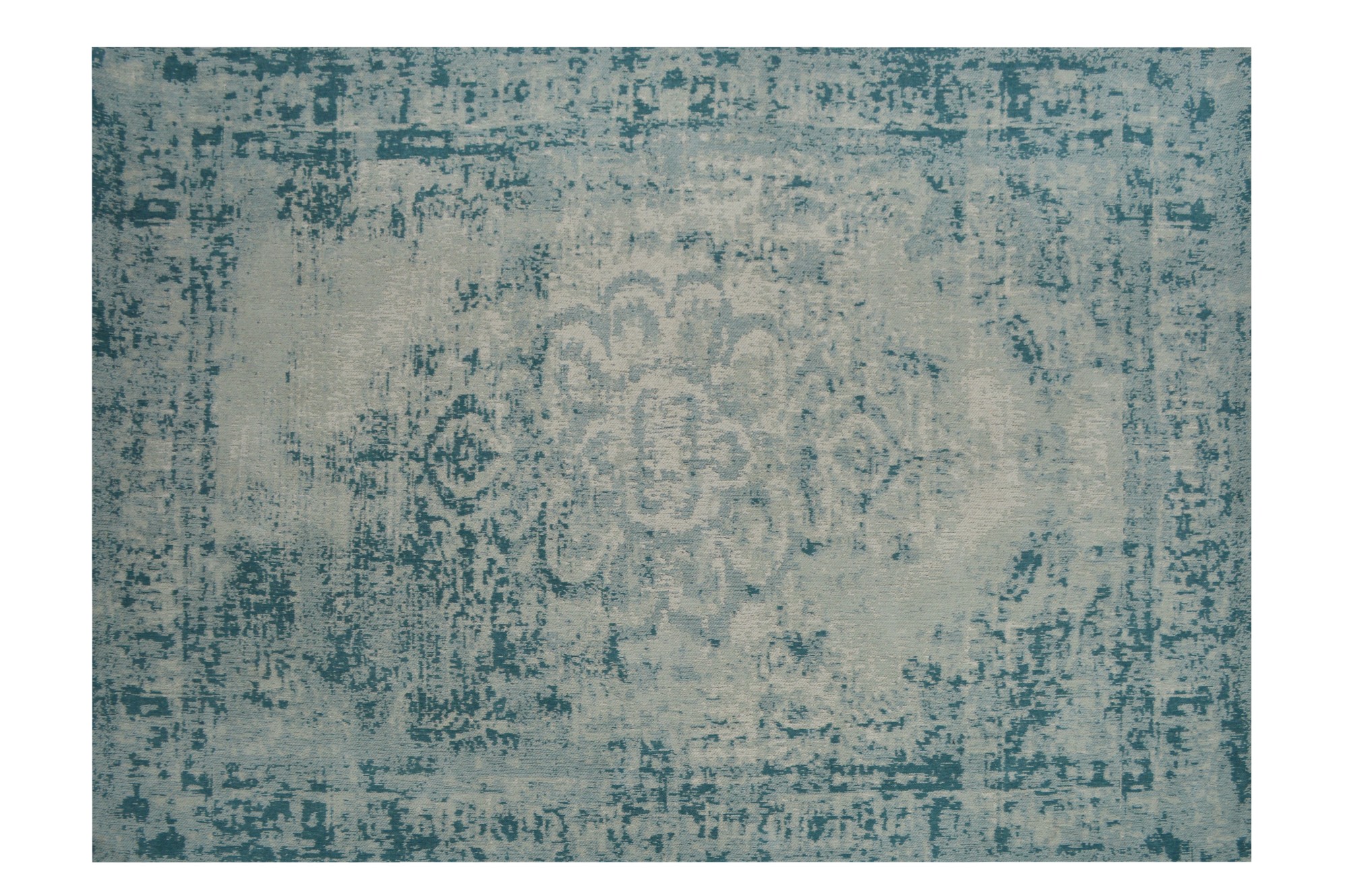 Teppich 'Mahani', cremeweiß, grüntöne, T 140 cm, B 200 cm