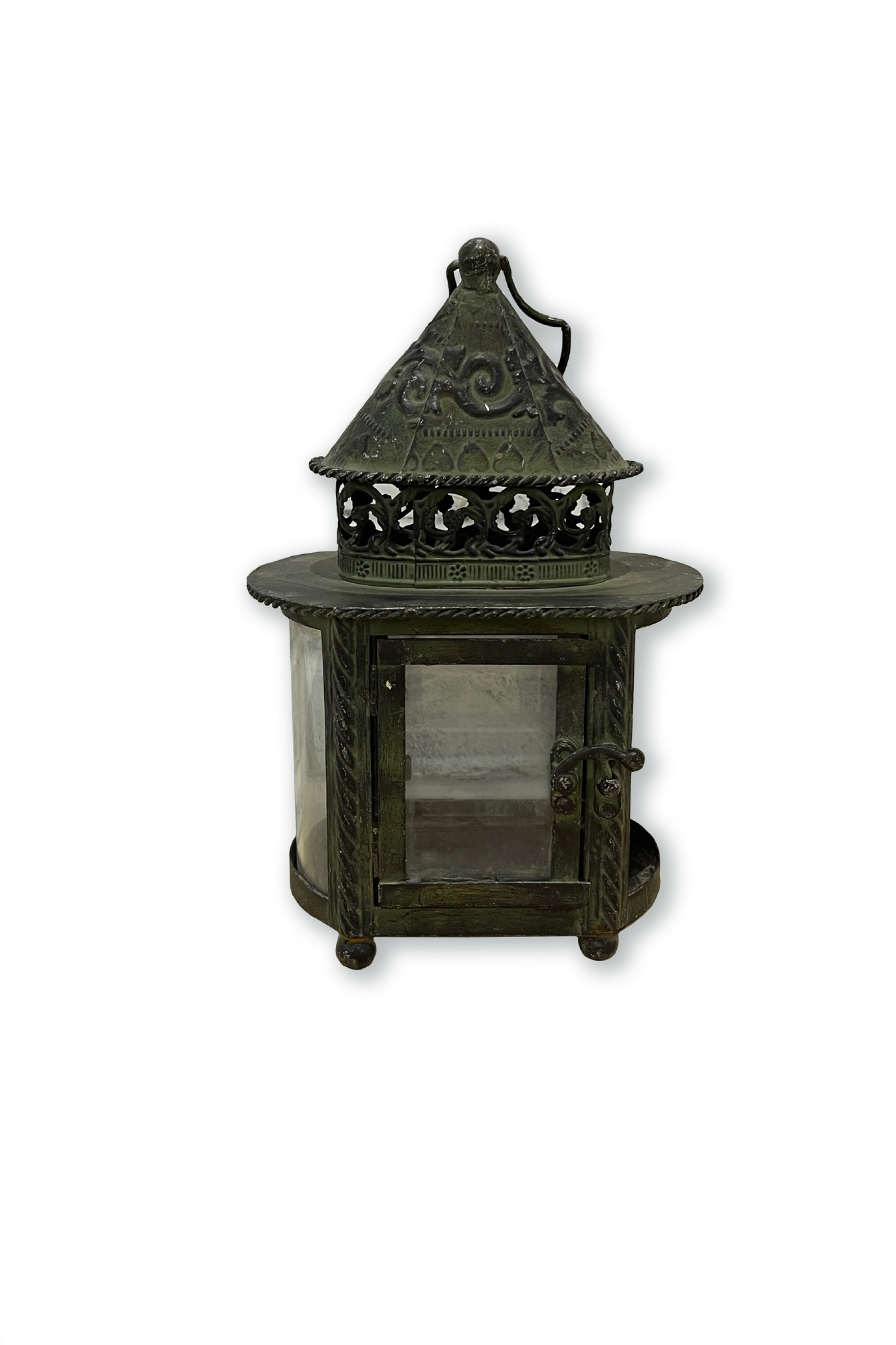 Laterne 'Marcel', B 20 cm, T 12 cm, H 27 cm