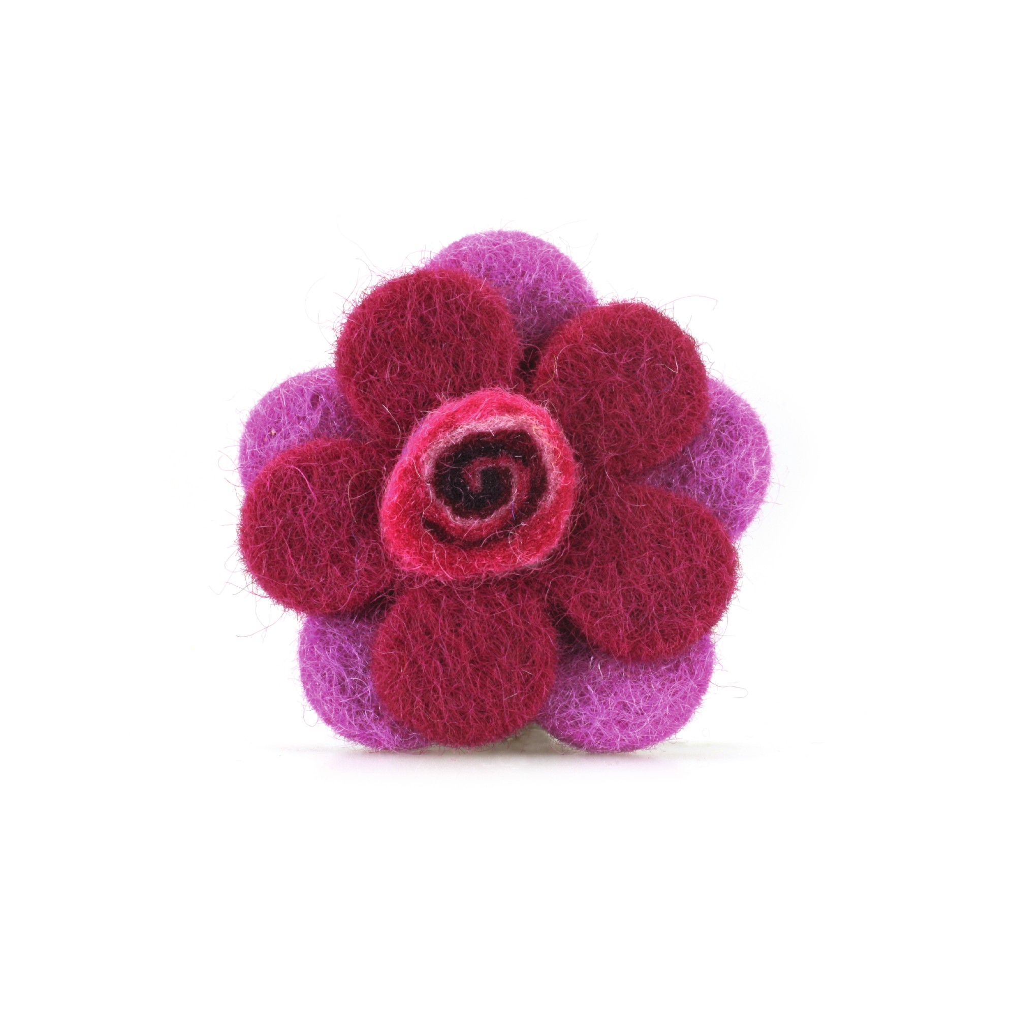Filz-Brosche Rose