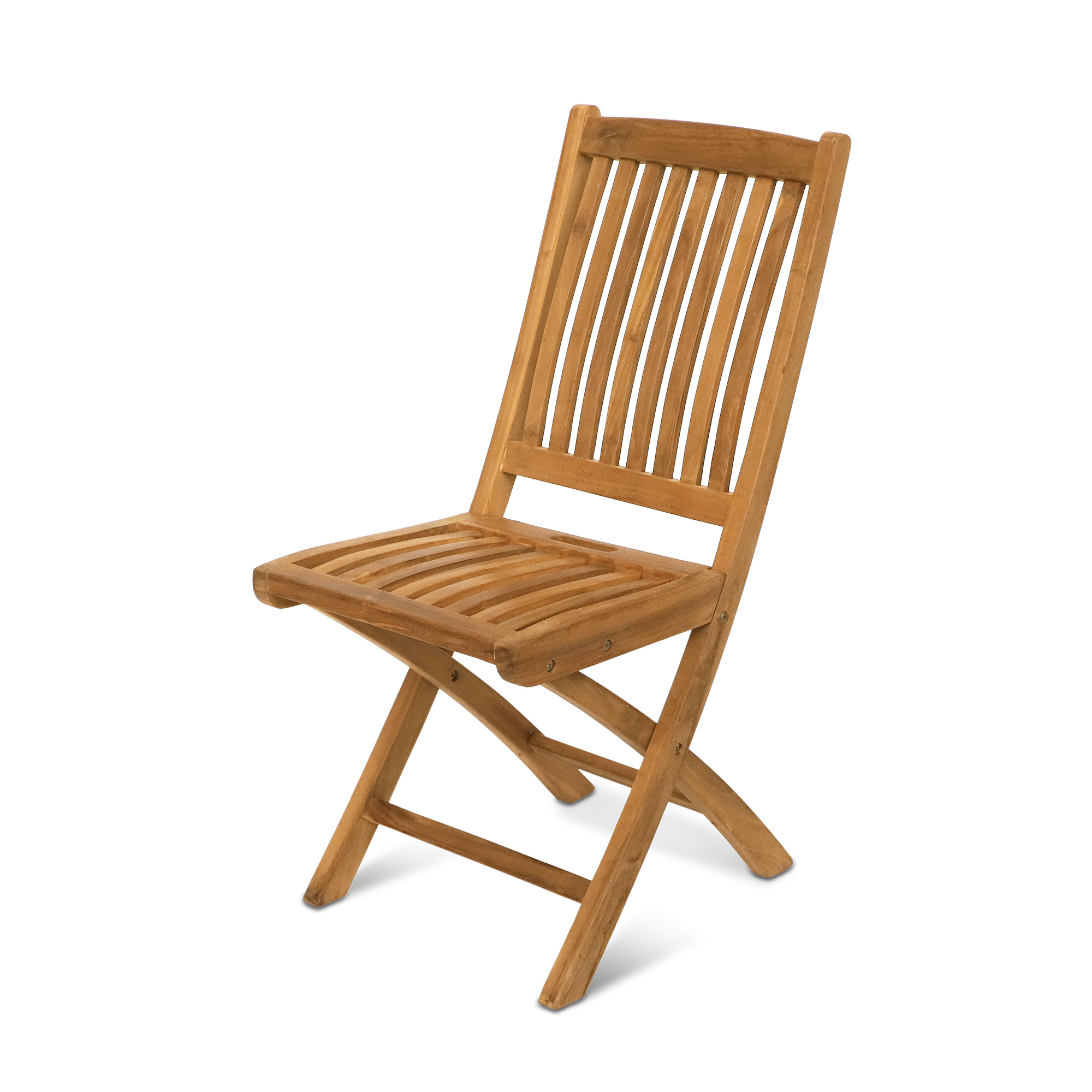 Klapp-Gartenstuhl 'Derekson', Teak, B 42 cm, L 60 cm, H 93 cm