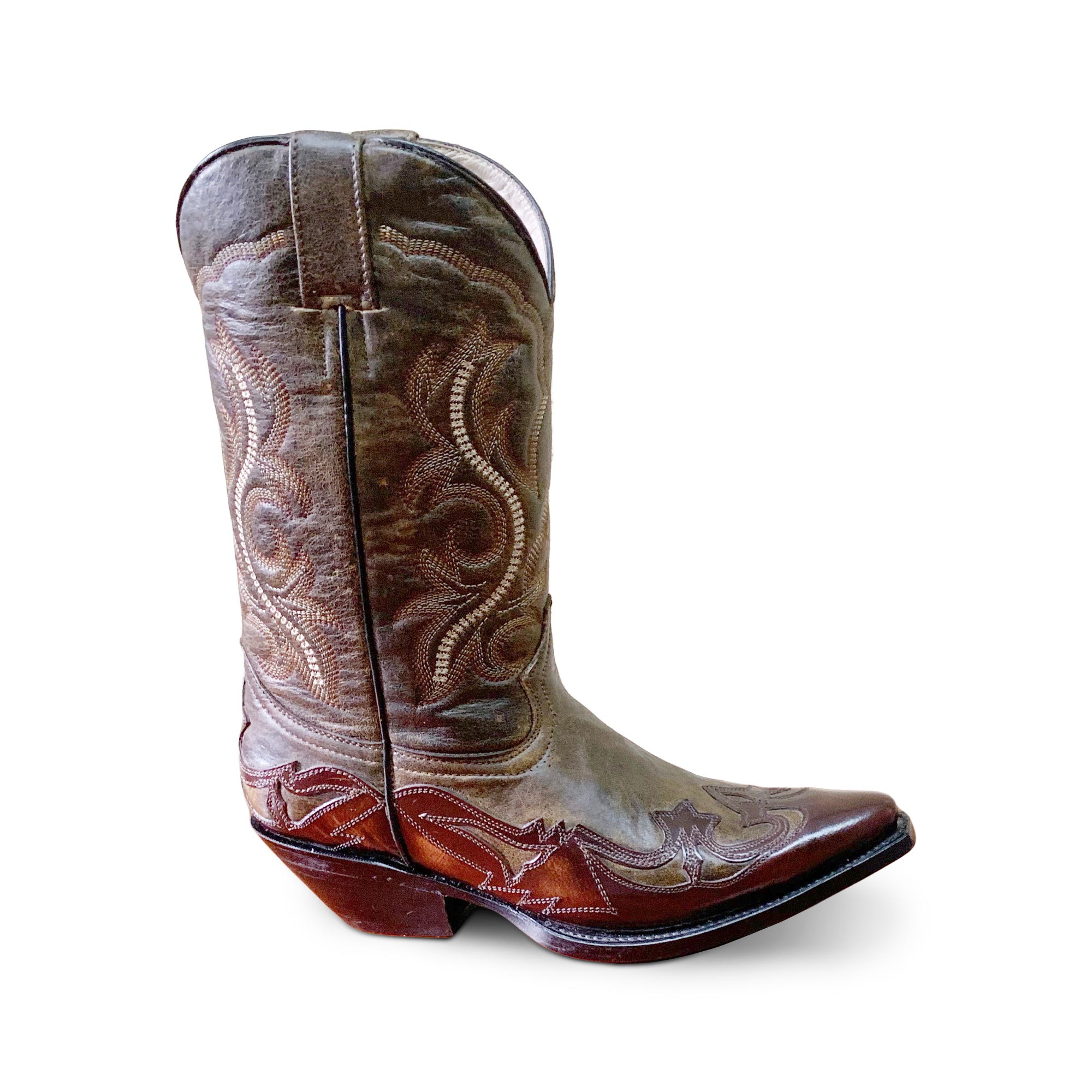Lederstiefel 'Croquelado', mit Ledersohle, Gr. 41 - 43
