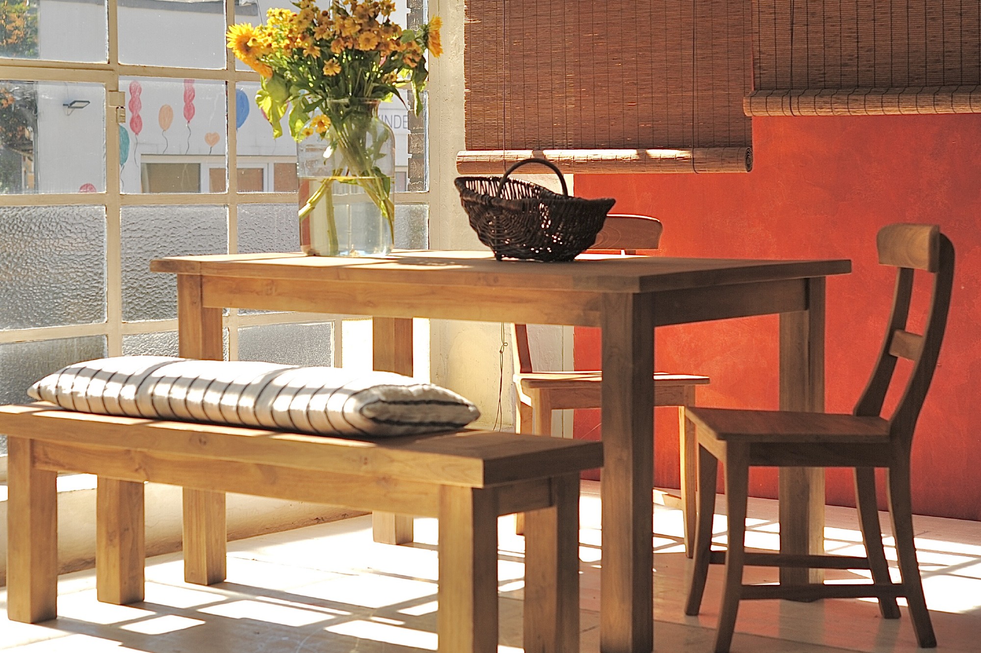 Esstisch aus recyceltem Teak ohne Schublade, natur, L 160 cm,  B 90 cm, H 78 cm