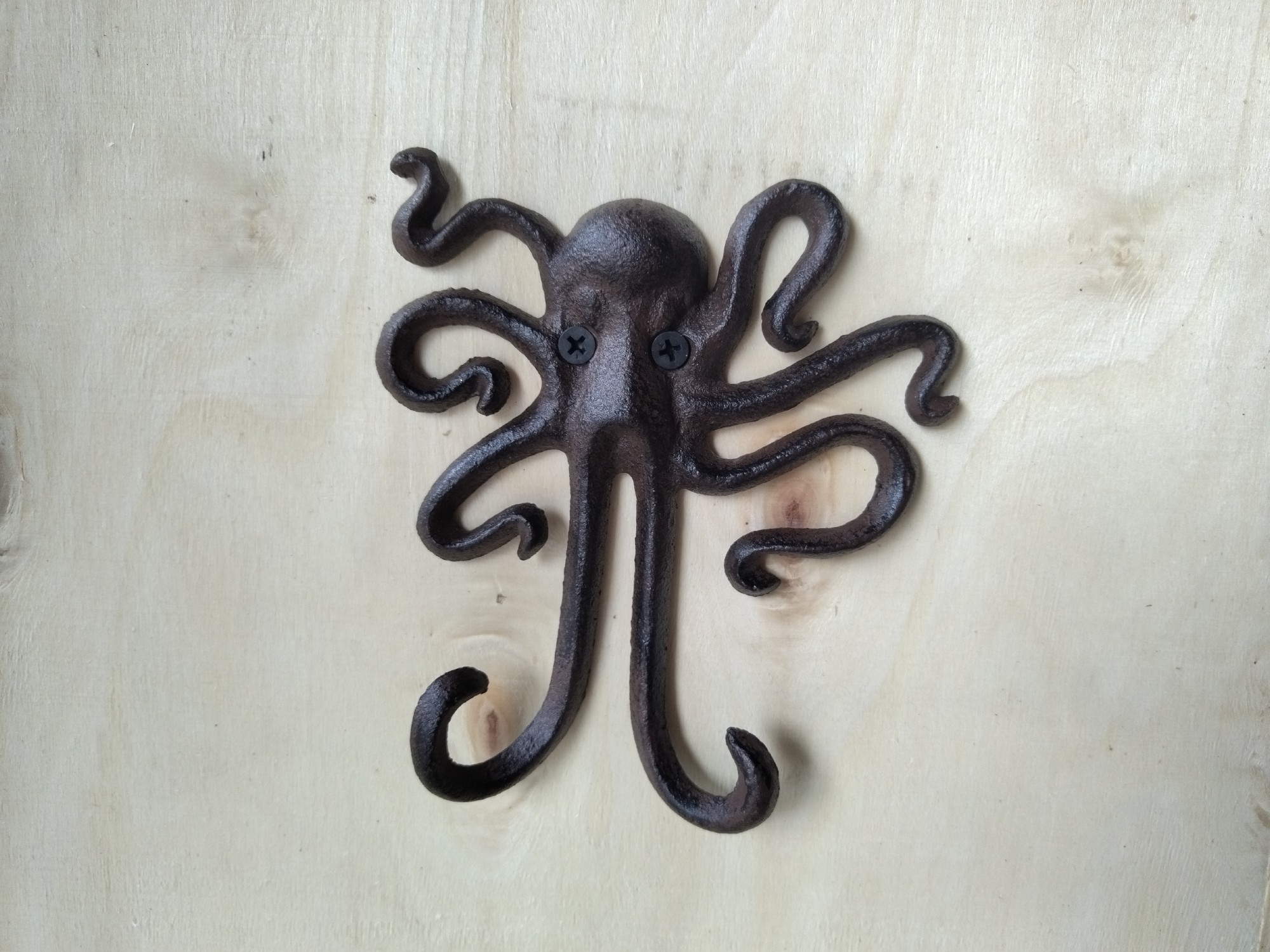 2er Wandhaken 'Octopus', B 14 cm, H 15,5 cm, L 3 cm