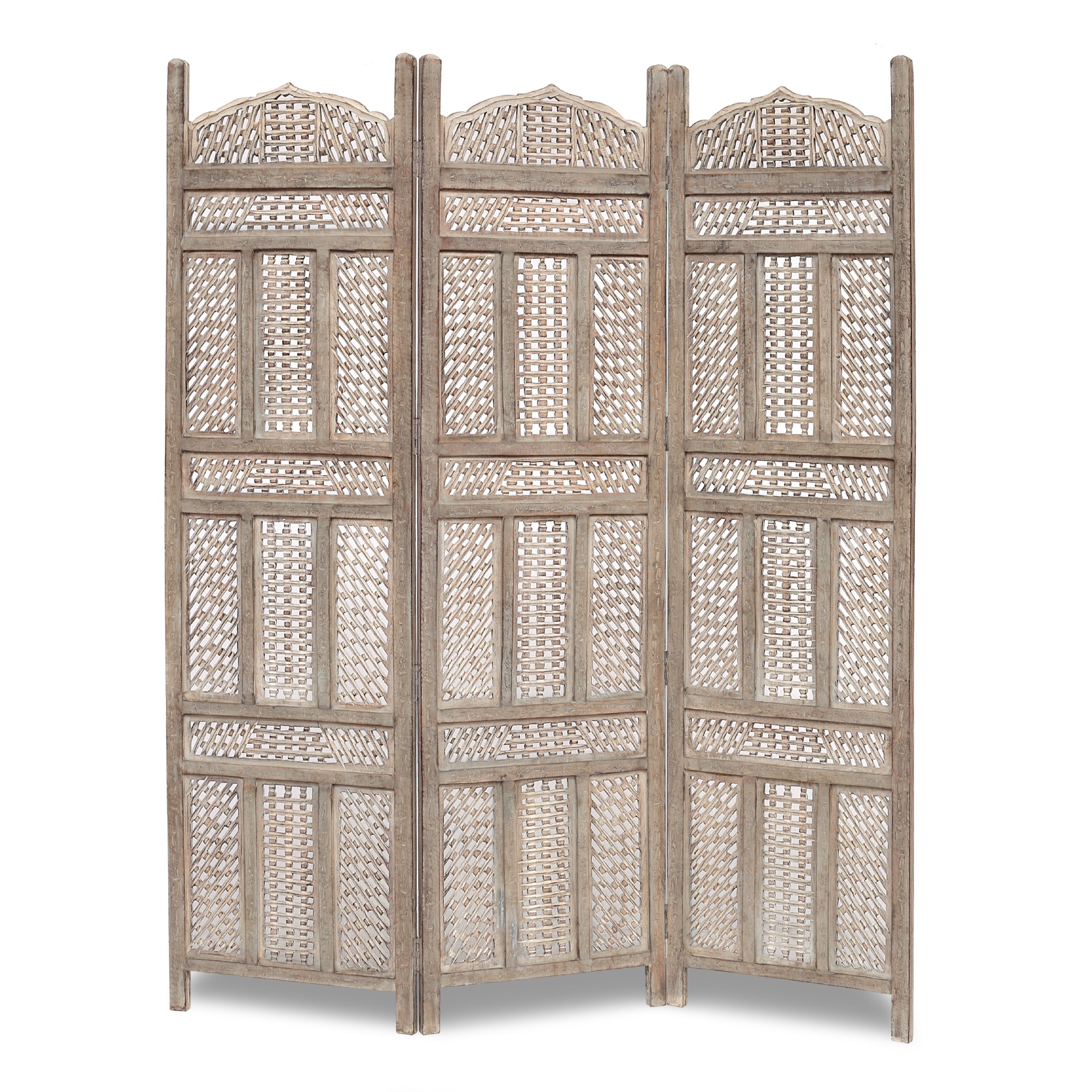 Paravent 'Kipur', beige, B 150 cm, H 175 cm