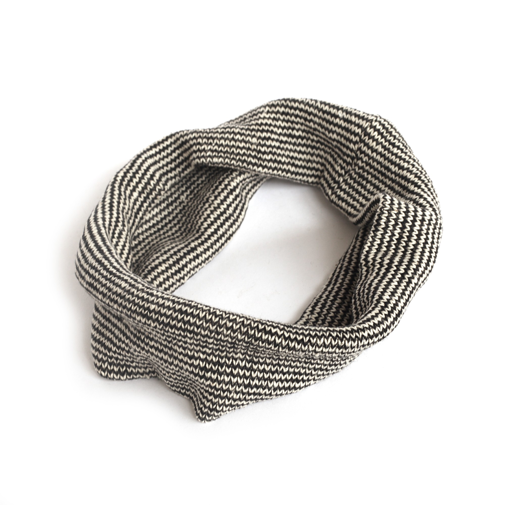 Stirnband, schwarz, weiß, L 40 cm, H 8 cm