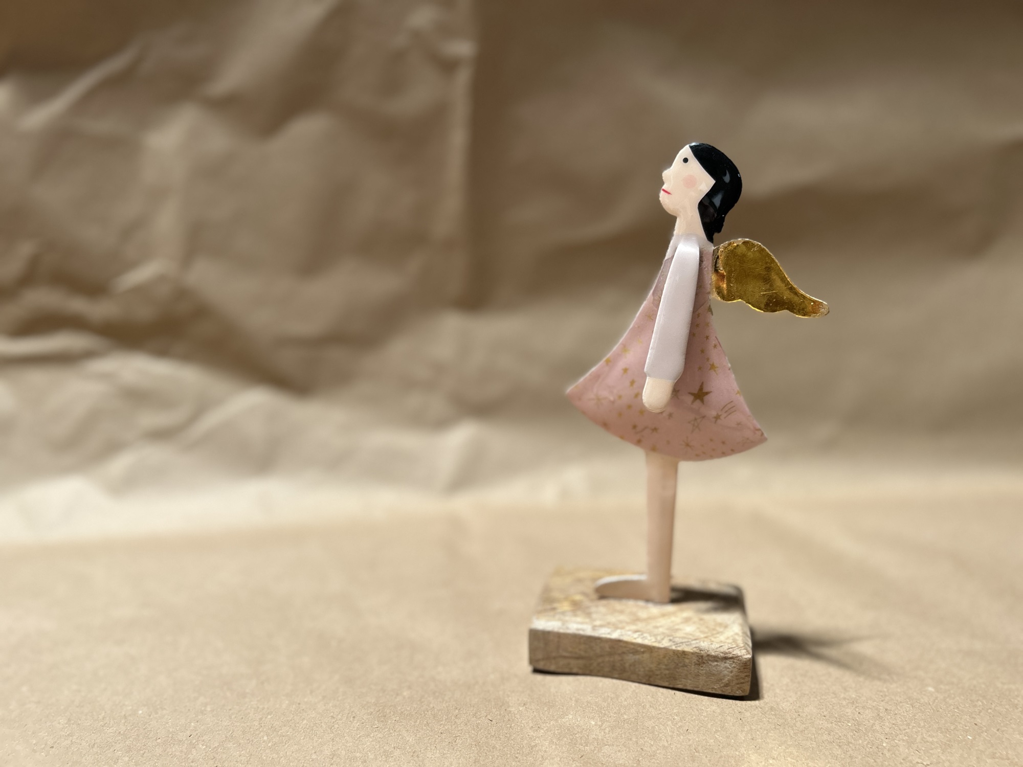 Emaillefigur 'Engel', multicolor, H 20 cm, B 8 cm, L 5 cm