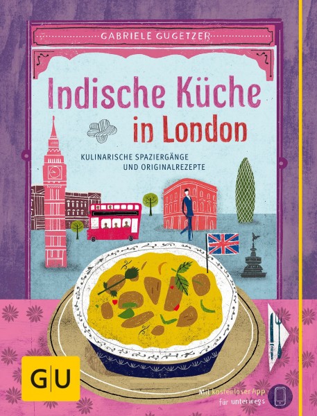 Buch 'Indische Küche in London', Kulinarische Spaziergänge und Originalrezepte