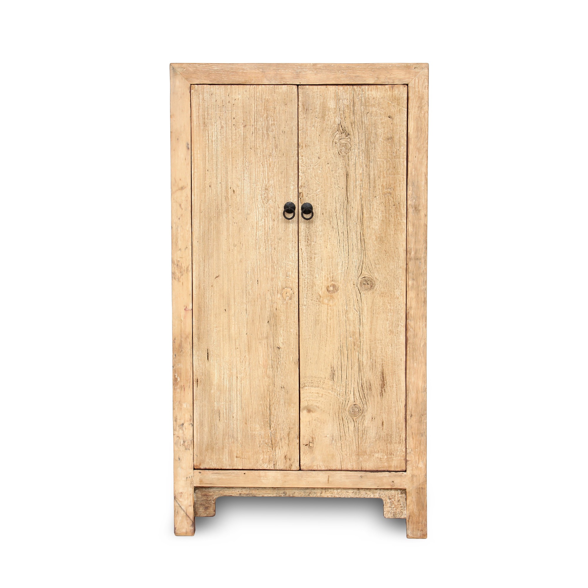 Schrank aus Pinienholz, 14 Türen, natur, T 14 cm, B 14 cm, H 14 cm