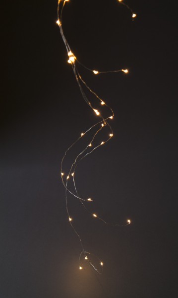 Lichtertraube 'Bertogne', 50 LED, 5 Strippen, 110cm