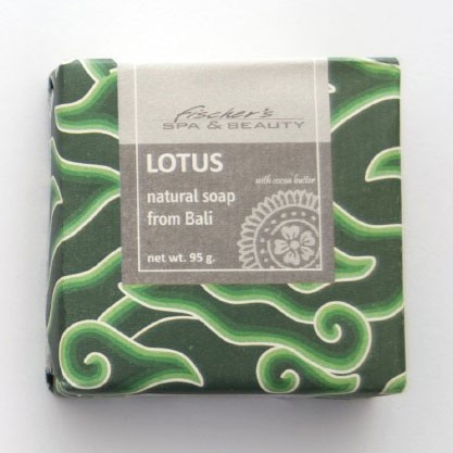 Naturseife 'Lotus', 95 g, aus 100% natürlichen Inhaltsstoffen