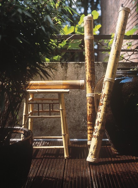 Balinesischer Rainstick, natur, L 120 cm, Ø 6 cm