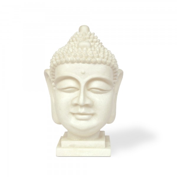 Leuchte 'Buddha', weiß, T 24 cm, B 24 cm, H 35 cm