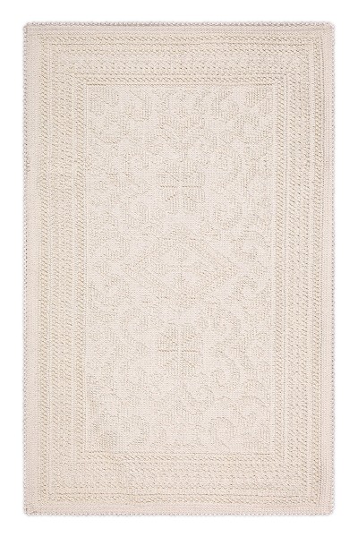 Badematte 'Izmir' aus Baumwolle, weiß, B 70 cm, L 120 cm