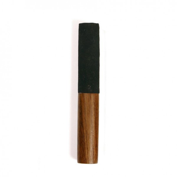 Holzklöppel für Klangschale, braun, schwarz, L 20 cm