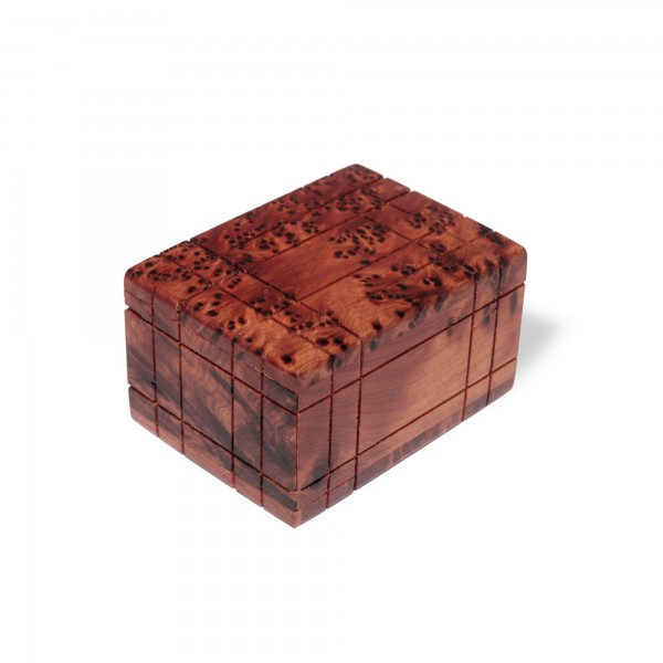 Thuja Secret Box, natur, T 7 cm, B 5,5 cm, H 4 cm