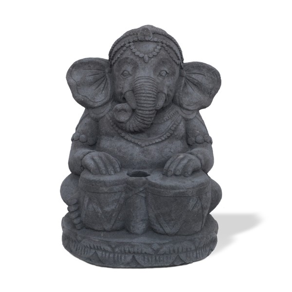 Schirmständer 'Ganesha', aus Zement, H 50 cm, B 40 cm, L 30 cm