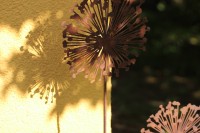 Gartenstecker 'Pusteblume' aus Eisen, H 100 cm, B 25 cm