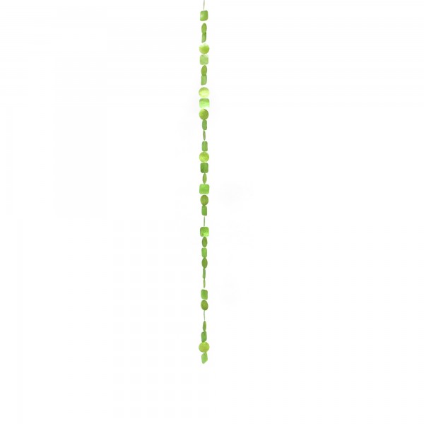 Muschelband grün, L 180 cm, B 6 cm