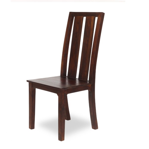 Stuhl aus Sheesham, B 45 cm, H 105 cm, T 43 cm