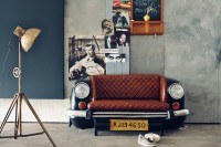 Sofa 'Ambassador Classic', Front, 2-Sitzer, schwarz, T 70 cm, B 160 cm, H 75 cm