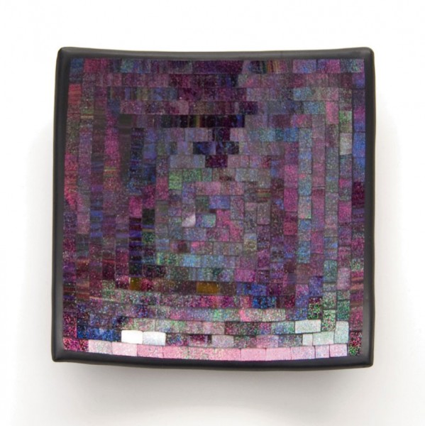 Mosaikteller "Grape", lila